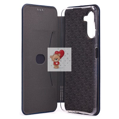 Чехол-книжка для OPPO A17k (синий) - BC002