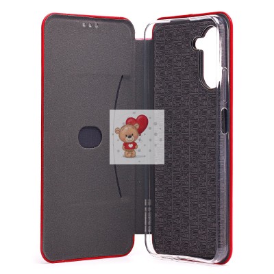 Чехол-книжка для OPPO A17k (красный) - BC002 Чехол-книжка для OPPO A17k (красный) - BC002