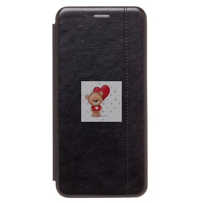 Чехол-книжка для OPPO A18 (черный) - BC002