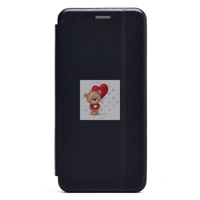 Чехол-книжка для OPPO A56s 5G (черный) - BC002