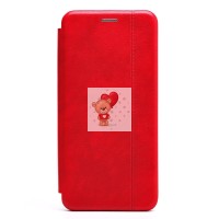 Чехол-книжка для OPPO A56s 5G (красный) - BC002