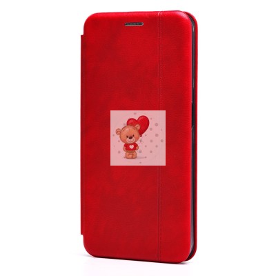Чехол-книжка для OPPO A56s 5G (красный) - BC002