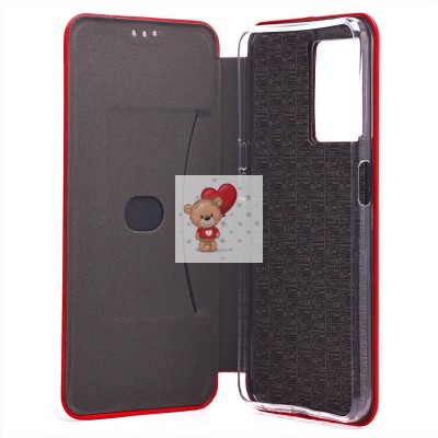 Чехол-книжка для OPPO A56s 5G (красный) - BC002