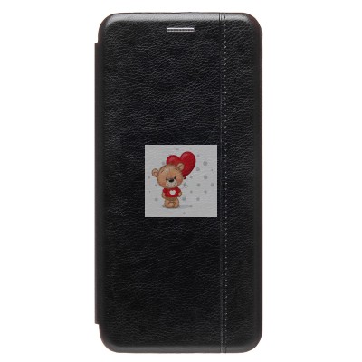 Чехол-книжка для OPPO A58 4G (черный) - BC002