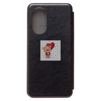 Чехол-книжка для OPPO A58 4G (черный) - BC002 Чехол-книжка для OPPO A58 4G (черный) - BC002