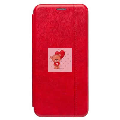 Чехол-книжка для OPPO A96 (красный) - BC002