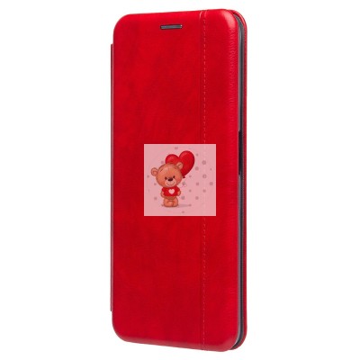 Чехол-книжка для OPPO A96 (красный) - BC002