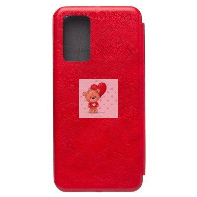 Чехол-книжка для OPPO A96 (красный) - BC002