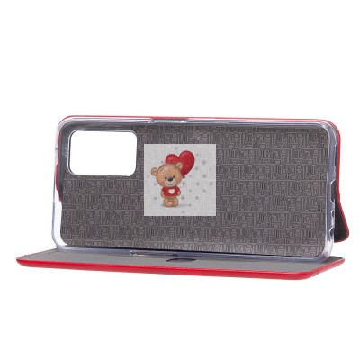 Чехол-книжка для OPPO A96 (красный) - BC002