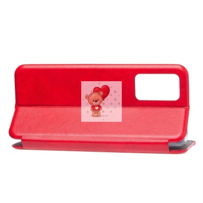 Чехол-книжка для OPPO A96 (красный) - BC002