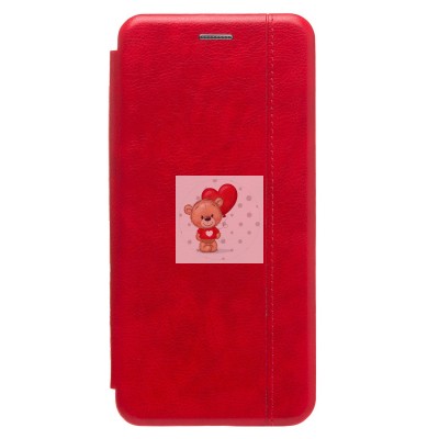 Чехол-книжка для OPPO realme 10 4G (красный) - BC002