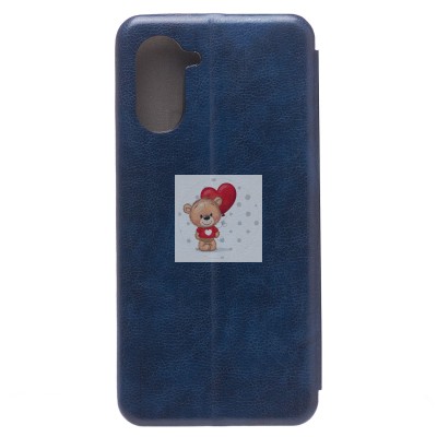 Чехол-книжка для OPPO realme 10 Pro (синий) - BC002 Чехол-книжка для OPPO realme 10 Pro (синий) - BC002