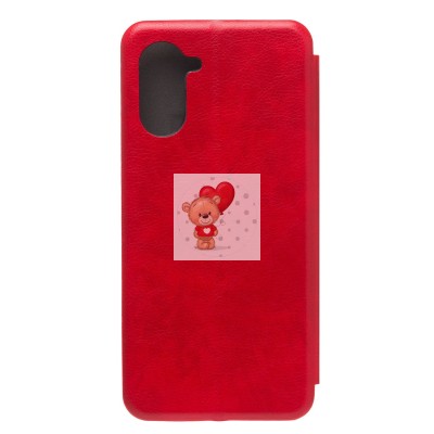 Чехол-книжка для OPPO realme 10 Pro (красный) - BC002 Чехол-книжка для OPPO realme 10 Pro (красный) - BC002