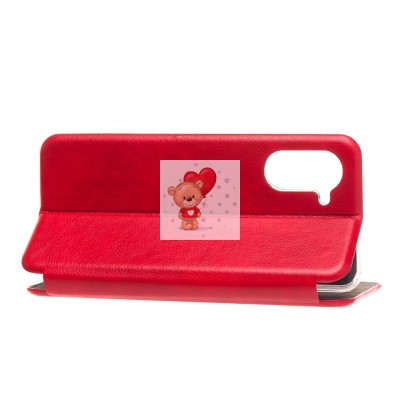 Чехол-книжка для OPPO realme 10 Pro (красный) - BC002 Чехол-книжка для OPPO realme 10 Pro (красный) - BC002