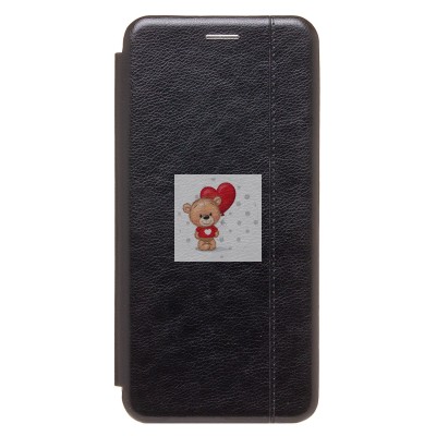 Чехол-книжка для OPPO Realme 8i (черный) - BC002