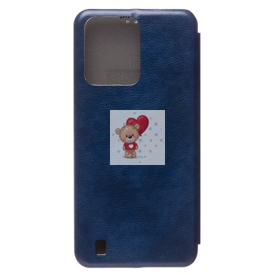 Чехол-книжка для OPPO realme C31 (синий) - BC002 Чехол-книжка для OPPO realme C31 (синий) - BC002