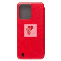 Чехол-книжка для OPPO realme C31 (красный) - BC002