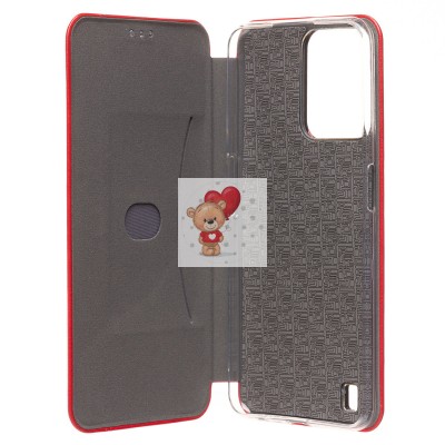 Чехол-книжка для OPPO realme C31 (красный) - BC002 Чехол-книжка для OPPO realme C31 (красный) - BC002