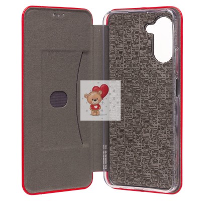 Чехол-книжка для OPPO realme C33 (красный) - BC002 Чехол-книжка для OPPO realme C33 (красный) - BC002
