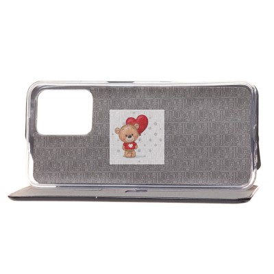 Чехол-книжка для OPPO realme C35 (черный) - BC002