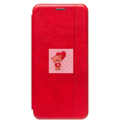 Чехол-книжка для OPPO realme C35 (красный) - BC002