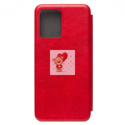 Чехол-книжка для OPPO realme C35 (красный) - BC002 Чехол-книжка для OPPO realme C35 (красный) - BC002