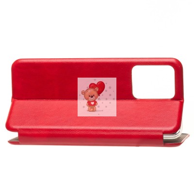 Чехол-книжка для OPPO realme C35 (красный) - BC002 Чехол-книжка для OPPO realme C35 (красный) - BC002