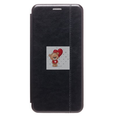 Чехол-книжка для OPPO realme Narzo 50i Prime (черный) - BC002