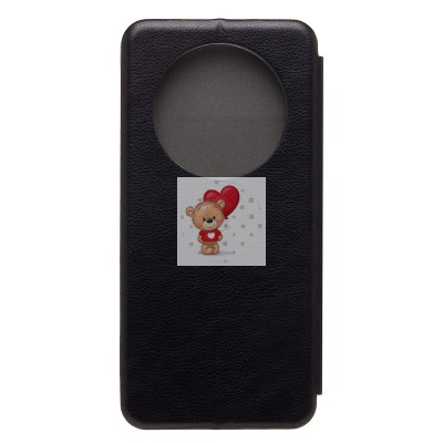 Чехол-книжка для OPPO Reno 12 F 4G (черный) - BC002 Чехол-книжка для OPPO Reno 12 F 4G (черный) - BC002