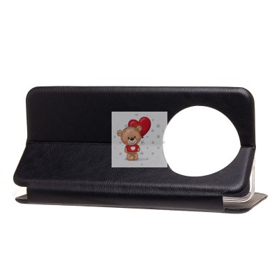 Чехол-книжка для OPPO Reno 12 F 4G (черный) - BC002 Чехол-книжка для OPPO Reno 12 F 4G (черный) - BC002