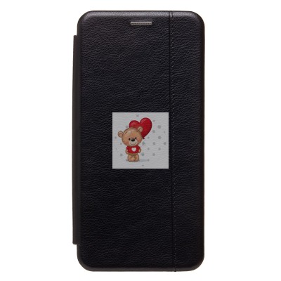 Чехол-книжка для OPPO Reno 12 Global (черный) - BC002