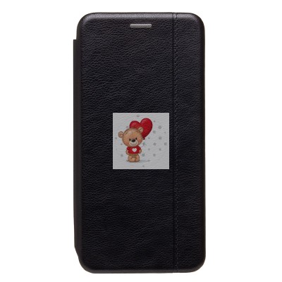 Чехол-книжка для OPPO Reno 12 Pro Global (черный) - BC002