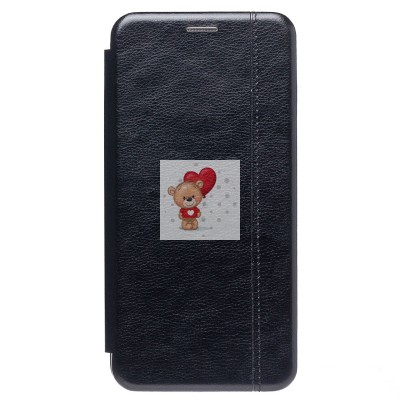 Чехол-книжка для OPPO Reno 7 (черный) - BC002