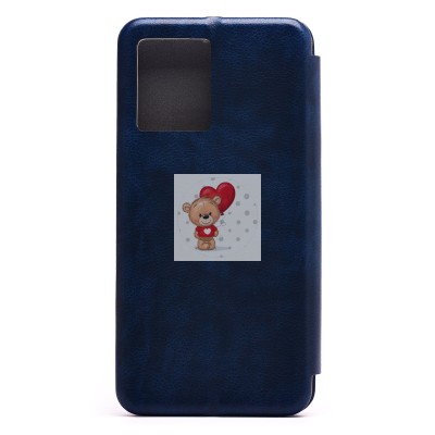 Чехол-книжка для OPPO Reno 7 (синий) - BC002 Чехол-книжка для OPPO Reno 7 (синий) - BC002