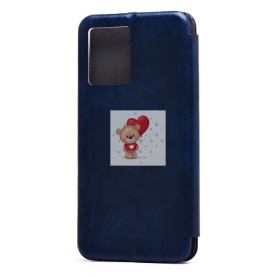 Чехол-книжка для OPPO Reno 7 (синий) - BC002 Чехол-книжка для OPPO Reno 7 (синий) - BC002