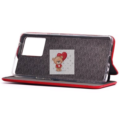 Чехол-книжка для OPPO Reno 7 (красный) - BC002 Чехол-книжка для OPPO Reno 7 (красный) - BC002