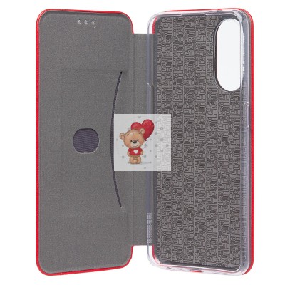 Чехол-книжка для OPPO Reno8 T 4G (красный) - BC002 Чехол-книжка для OPPO Reno8 T 4G (красный) - BC002