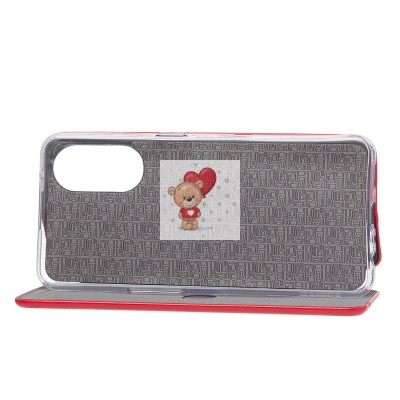 Чехол-книжка для OPPO Reno8 T 4G (красный) - BC002 Чехол-книжка для OPPO Reno8 T 4G (красный) - BC002