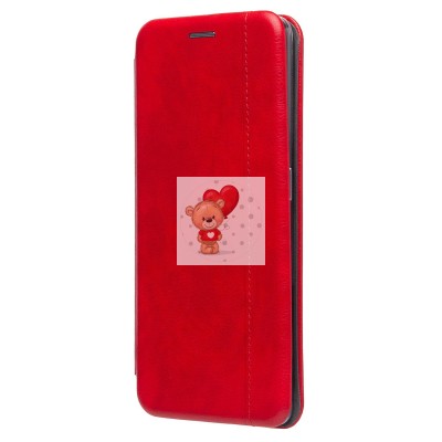 Чехол-книжка для OPPO Reno8 T 5G (красный) - BC002 Чехол-книжка для OPPO Reno8 T 5G (красный) - BC002