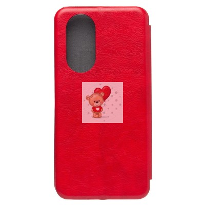 Чехол-книжка для OPPO Reno8 T 5G (красный) - BC002 Чехол-книжка для OPPO Reno8 T 5G (красный) - BC002