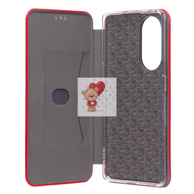Чехол-книжка для OPPO Reno8 T 5G (красный) - BC002 Чехол-книжка для OPPO Reno8 T 5G (красный) - BC002