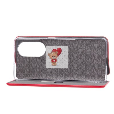 Чехол-книжка для OPPO Reno8 T 5G (красный) - BC002 Чехол-книжка для OPPO Reno8 T 5G (красный) - BC002