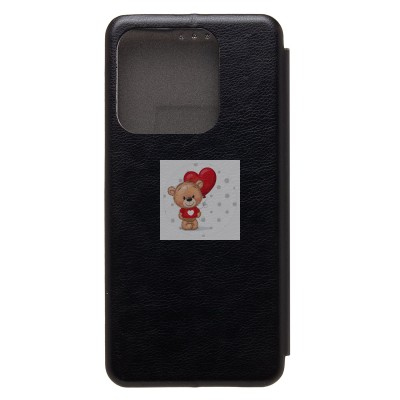 Чехол-книжка для Realme C61 4G Global (черный) - BC002 Чехол-книжка для Realme C61 4G Global (черный) - BC002