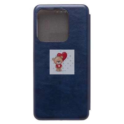 Чехол-книжка для Realme C63 4G (синий) - BC002 Чехол-книжка для Realme C63 4G (синий) - BC002