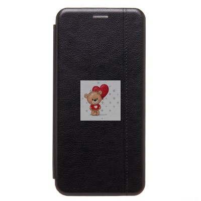 Чехол-книжка для Realme C75 (черный) - BC002