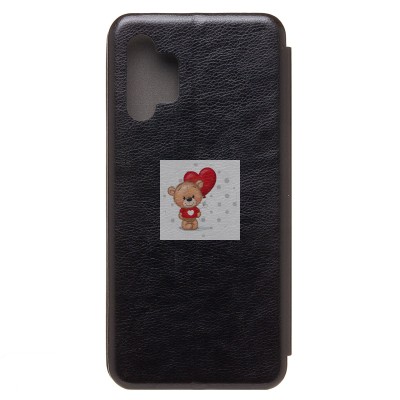 Чехол-книжка для Samsung Galaxy A04s (черный) - BC002