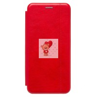Чехол-книжка для Samsung Galaxy A04s (красный) - BC002