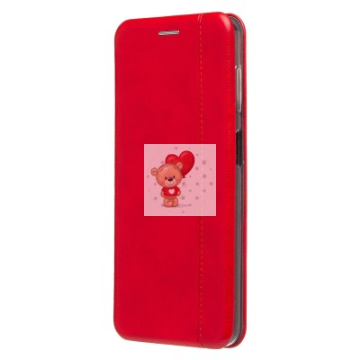 Чехол-книжка для Samsung Galaxy A04s (красный) - BC002