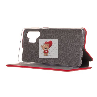 Чехол-книжка для Samsung Galaxy A04s (красный) - BC002