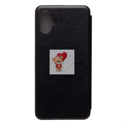 Чехол-книжка для Samsung Galaxy A06 (черный) - BC002